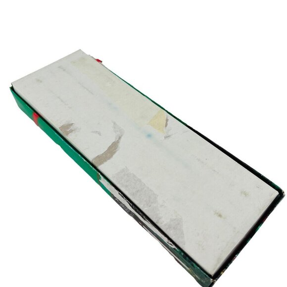 Vtg Robert Alan Candles 12” Box of 12 Tapers Green Hand Crafted Christmas - Picture 7 of 8